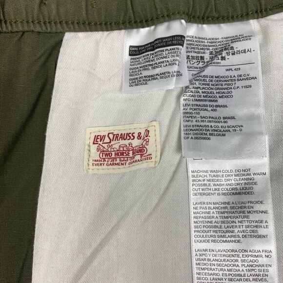 LEVIS MENS Green Olive Night Tactility Jogger Pants US XXL - Picture 14 of 16